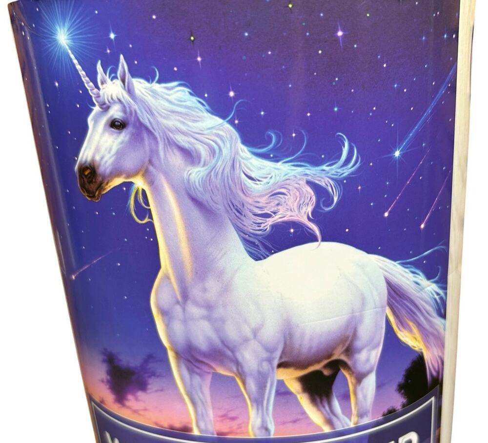 NEW Wild Frontier Plush Throw Blanket Wilderness Unicorn 50X60" Soft Steve Read